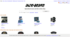 Desktop Screenshot of disc-order.com